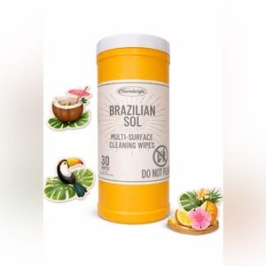 ✨🧼 Brazilian Sol Multi-Surface Cleaning Wipes 🧼✨